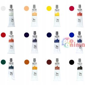 Маслени водоразтворими бои Renesans Hydr-Oil, 12 цвята, 60 ml