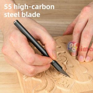 Скалпел Deli DL359201A + 10 остриета