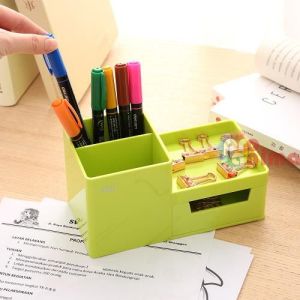 Органайзер за бюро Deli Rio 3 отделения Зелен