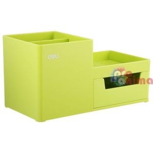 Органайзер за бюро Deli Rio 3 отделения Зелен