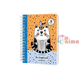 Бележник Drasca Stay PAWsitive A6, 80 листа, Buddy