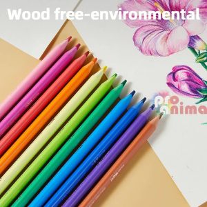 Цветни моливи Deli Color Wow Джъмбо 12 цвята