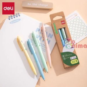 Химикалка Deli Urbanroot EQ150E-BL 0.7 mm, Синя, Автоматична