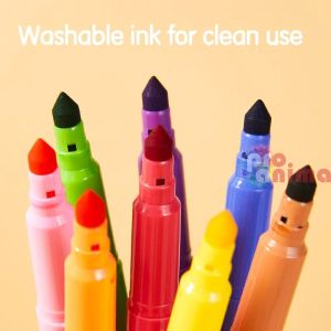 Ароматизирани флумастери Deli Color Wow 10 цвята