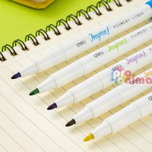 Тънкописци Deli Inspira Двувърхи 12 цвята