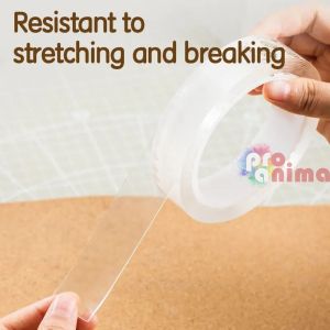 Двойнолепяща, прозрачна, монтажна лента Deli Stick UP