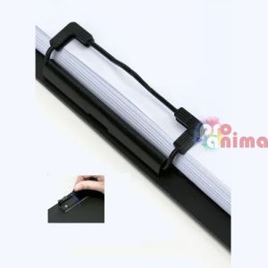 Клипборд с капак Deli A4, тъмно