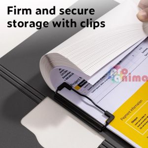 Светлосин клипборд с капак Deli NuSign, A4