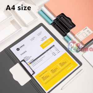 Хоризонтален клипборд с капак Deli NuSign, A4, светлосин