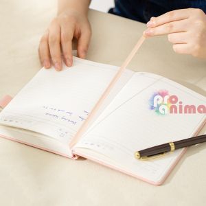 Бележник Deli Linfini А5 144 л. Еко кожа Зелен