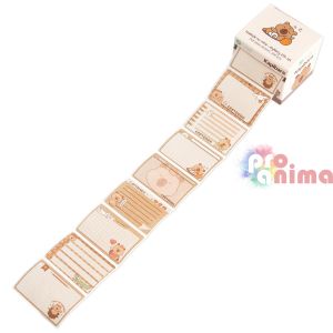 Етикети на ролка Капибара, 256 бр.