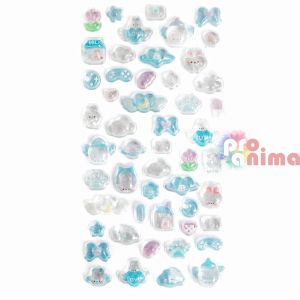 Стикери Candy Drops Сини, 51 бр.