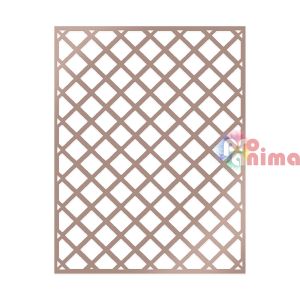 Шаблон за изрязване и релеф Мрежеста рамка