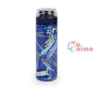 Бутилка за вода със заключващ бутон Gabol Crew 600 ml