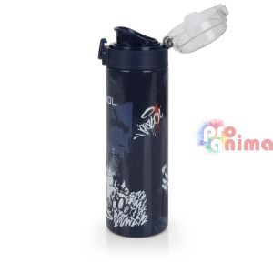 Бутилка за вода- стоманена, със заключващ бутон Gabol Dash