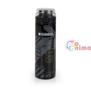 Бутилка за вода със заключващ бутон Gabol Byte 600 ml