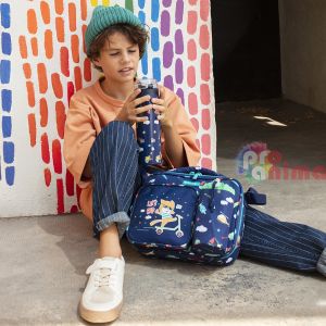 Синя термочанта за храна Gabol