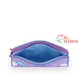 Ученически несесер с два ципа, подходящ за момиче Gabol Cosmos