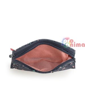 Несесер за училище- 2 отделения, 8 см, за момиче