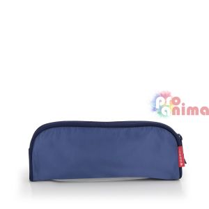 Ученически несесер Gabol Whisper- син, с два ципа, 8 см