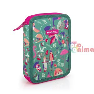 Несесер за училище Gabol Vida твърд с 2 ципа