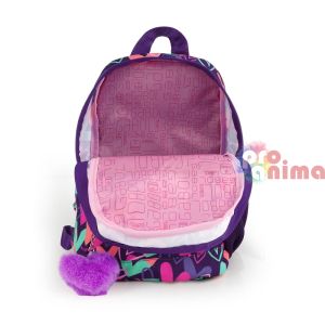 Малка раница с едно отделение, подходяща за детска градина Gabol Kokoro