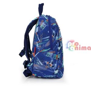 Малка детска раница Gabol Crew с футболен принт