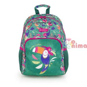 Ученическа раница за момиче Gabol Vida Едно отделение и подплатен полиестерен гръб