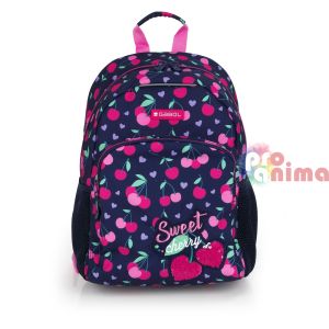 Ученическа раница за момиче Gabol Sweet Едно отделение и подплатен полиестерен гръб