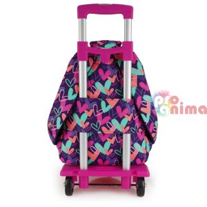 Ученическа раница подходяща за поставяне на количка Gabol Kokoro