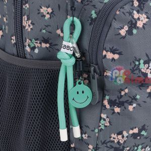 Момичешка раница за училище с принт на цветя Gabol Secret