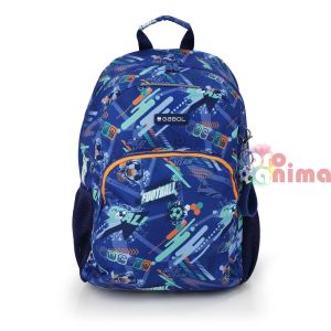 Ученическа раница за момче Gabol Crew Едно отделение и подплатен полиестерен гръб