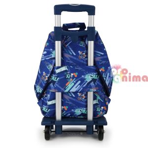 Момчешка раница с термоформ гръб, подходяща за поставяне на количка Gabol Crew