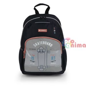 Ученическа раница за момче Gabol Trick Едно отделение и подплатен полиестерен гръб