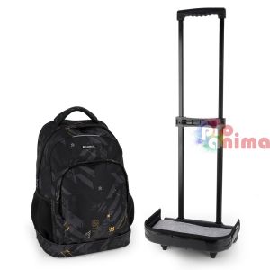 Раница за училище Gabol Byte със свалящи се колелца