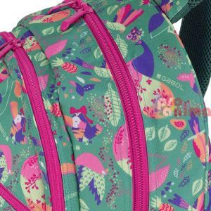 Раница за училище със здрави, двупосочни ципове