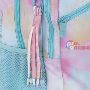 Раница за училище за момиче Gabol Mystic - светлосиня с ключодържател