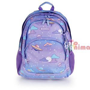 Ученическа раница за момиче Gabol Cosmos Три отделения Мрежест гръб