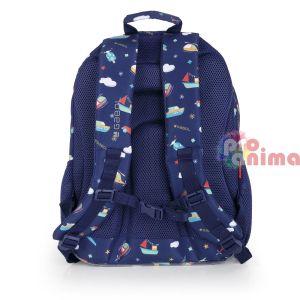 Раница за момче с мрежест гръб Gabol Speedy