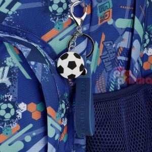 Футболна ученическа раница с ключодържател топка Gabol Crew