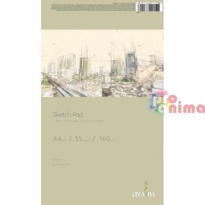 Скицник Sketch Pad A4, 35 листа