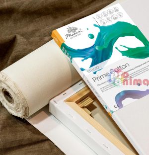 Комплект 3 бр. платна за рисуване Phoenix Prime Cotton 35 x 27 cm | 46 x 38 cm | 55 x 46 cm