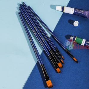 Комплект четки за рисуване Deli Finenolo EC277 синтетични 6 бр.