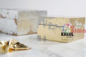 Метални късчета фолио за декорация Art Deco 2 g Злато