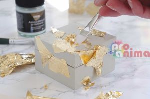 Метални късчета фолио за декорация Art Deco 2 g Смесени