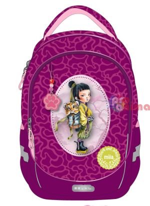 Комплект ученическа раница + несесер + торба за спорт Miia Yuki