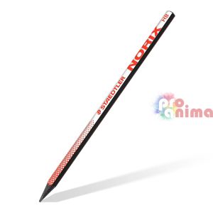Комплект Staedtler Norix 181 Моливи 2 бр. HB + гума + острилка Корал