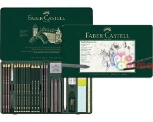 Комплект за графика Faber- Castell Pitt Graphite 26 части