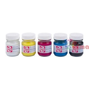 Темперни | гваш бои в бурканчета 5 цвята x 50 ml, в бурканчета