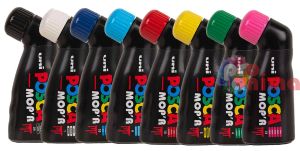 Акрилни маркери POSCA, връх тип моп